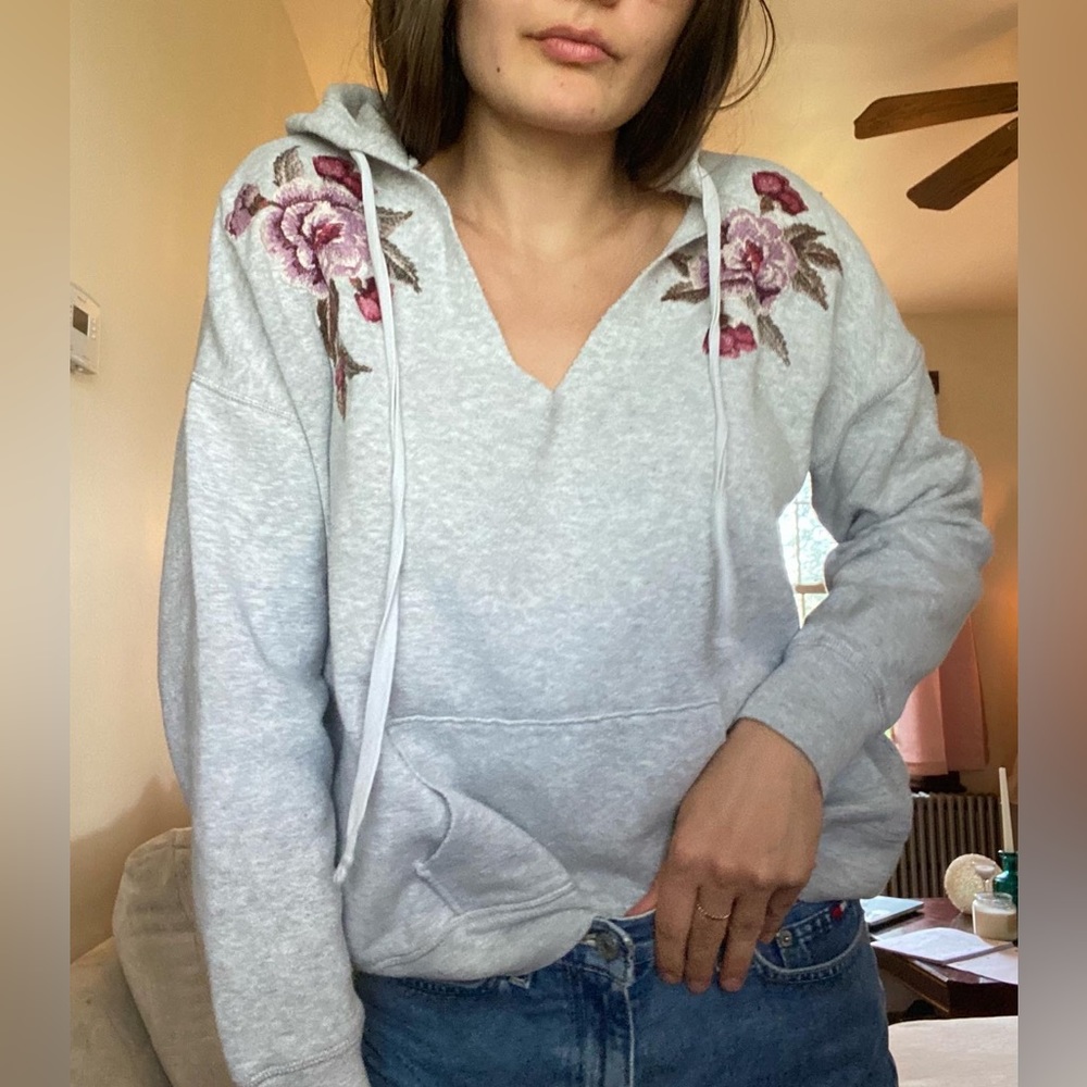 Grey hoodie!
